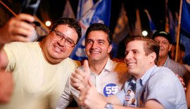 Rui Palmeira e Arthur Albuquerque iniciam campanha nas Nações Unidas e nas ruas da Santa Lúcia em Maceió