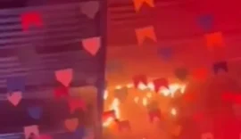 Princípio de incêndio assusta clientes em bar do Jaraguá