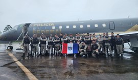 Trinta e um policiais militares de Alagoas são enviados para auxiliar Força Nacional no Rio de Janeiro