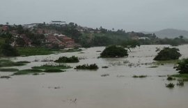 Defesa Civil mantém alerta para rios em transbordamento no Litoral Norte de Alagoas