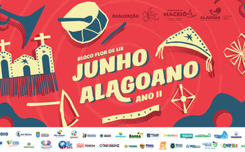 Bloco Flor de Lis divulga programação da 2ª edição do projeto Junho Alagoano