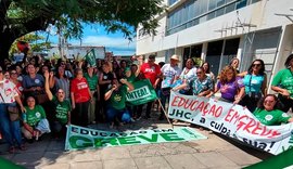 “O caos da Educação é responsabilidade de JHC”, afirma Sinteal durante 19º dia de greve