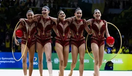 Brasil conquista prata histórica no Mundial de Ginástica Rítmica no Rio