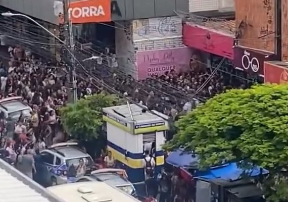 VÍDEO: loja causa tumulto ao anunciar produtos da Boca Rosa e Franciny Ehlke por R$10 em Recife