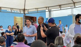 Davi vai a Arapiraca e participa de evento de saúde no bairro Primavera