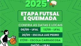 Jogos Municipais Escolares de 2025 começam no sábado, com futsal e queimada