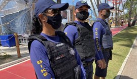 Guarda Municipal de Maceió amplia patrulhamentos durante Operação Verão