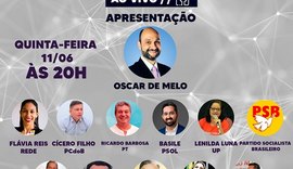 Evento inédito em Alagoas tem a participação de 11 partidos e 6 pré-candidatos a prefeito