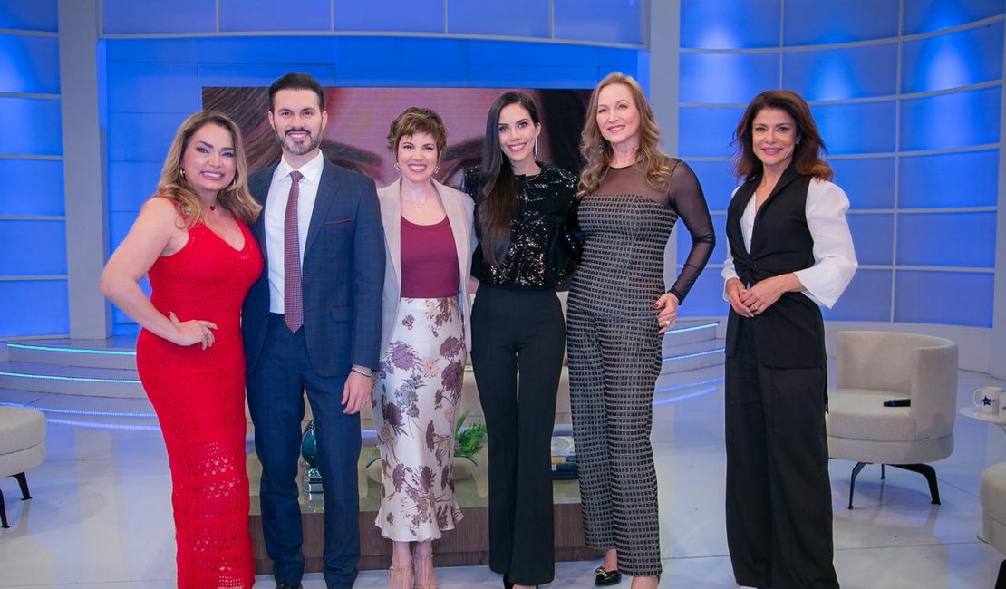 Analice Nicolau se reinventa após crise do climatério e lança e-book no programa de Daniela Albuquerque