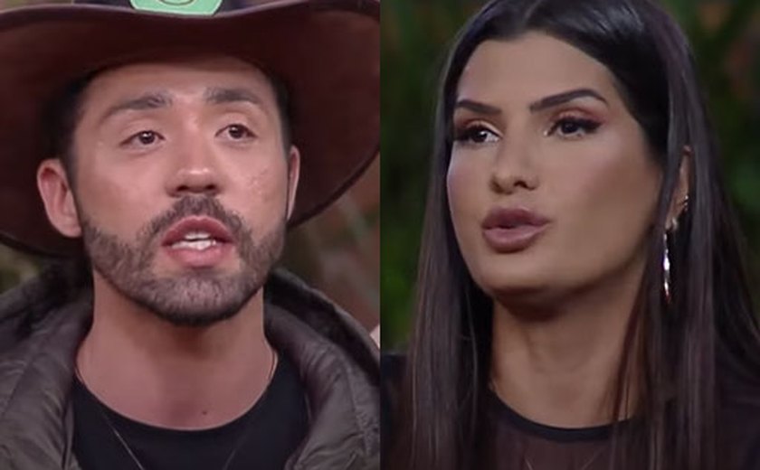 Rico Melquiades expõe Marina Ferrari ao vivo em 'A Fazenda 13'