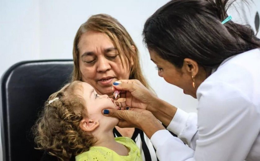 Campanha Nacional contra polio e atualização vacinal inicia nesta segunda-feira (08)