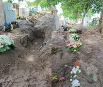 “No descaso, na lama, na vergonha”: ativista denuncia sistema funerário no Cemitério São José em Maceió