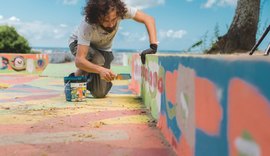 Projeto 'Colorir é Legal' realiza intervenções em áreas públicas de Maceió