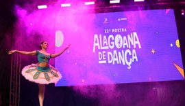 Etapa Maceió da 22ª Mostra Alagoana de Dança será realizada no dia 3 de setembro