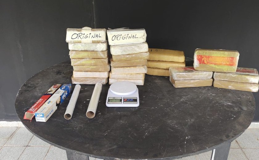 Operação integrada prende homem com drogas avaliadas em R$ 350 mil em Rio Largo