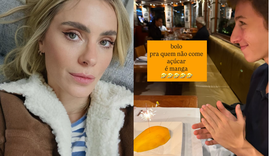 Filho de Carolina Dieckmmann completa 18 anos e ganha bolo inusitado: “Não come açúcar”