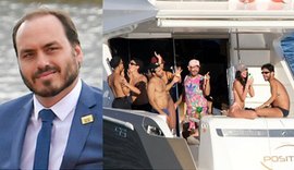 Carlos Bolsonaro cutuca Bruna Marquezine após reunião privada em iate