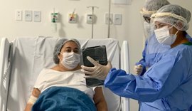 Visita Virtual no Hospital da Mulher emociona pacientes com Covid-19