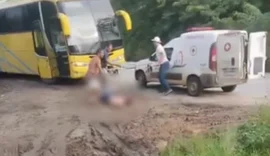 Estudante sofre descarga elétrica ao subir em ônibus na zona rural de Jacuípe