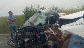 Grave acidente deixa dois mortos e dois feridos na BR-424 no Pilar