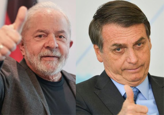 Pesquisa: diferença entre Lula e Bolsonaro num eventual 2º turno é a menor em 2022
