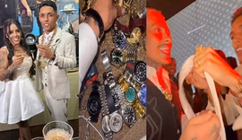Influenciador brasileiro ganha mais de R$ 10 milhões em casamento com 'corte da gravata'