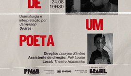 Jornalista alagoano une literatura e teatro em peça solo em Maceió