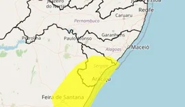 INMET emite alerta de chuvas intensas para 8 cidades de AL; saiba quais