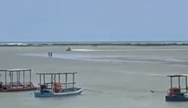 Homem cai de moto aquática e fica ferido em praia de Maragogi