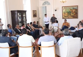 Unicafes-AL recebe representantes do Governo Federal em almoço com secretário estadual de Agricultura