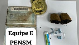 Mulher é flagrada tentando entrar com drogas e viagra em presídio de Maceió