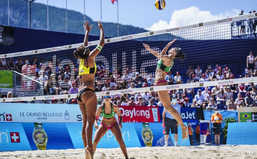 Brasileiras vencem última etapa do vôlei de praia antes de Tóquio