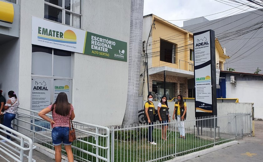 Emater repudia informações falsas sobre atendimento em Delmiro Gouveia