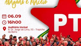 PT empossa novas direções em Alagoas e Maceió neste sábado na Uncisal