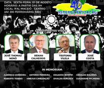 Renan Calheiros confirma presença em ato pela redemocratização em Maceió