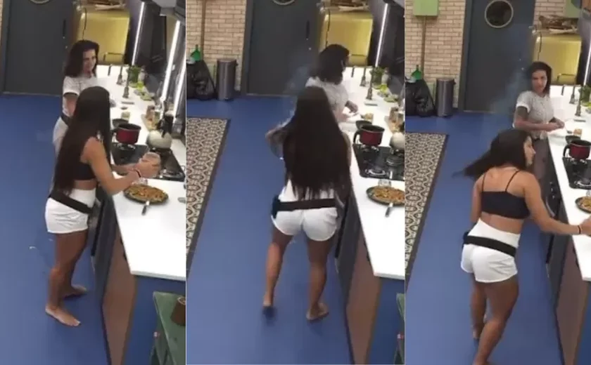 ' A Fazenda 13': Marina Ferrari coloca fogo em seu cabelo