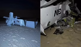Duas pessoas morrem após avião de pequeno porte cair nos Lençóis Maranhenses