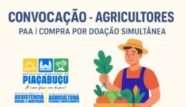 Prefeitura convoca agricultores familiares para participar do PAA em Piaçabuçu
