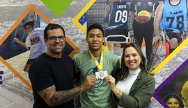 Atleta alagoano conquista medalha de prata no Campeonato Brasileiro Sub-15 de Wrestling