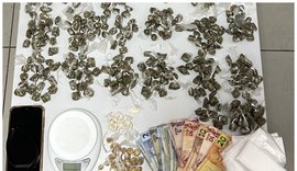 Adolescente é apreendido com drogas e balança de precisão em Piranhas