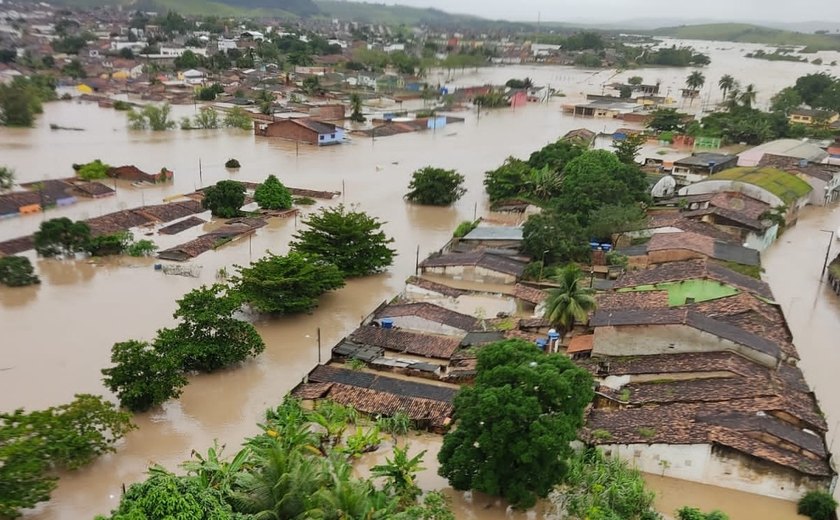 Cidade alagoana atingida pelas chuvas receberá recursos do Governo Federal