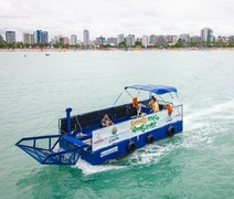 Ecoboat retira mais de mil toneladas de lixo da lagoa Mundaú e praias de Maceió