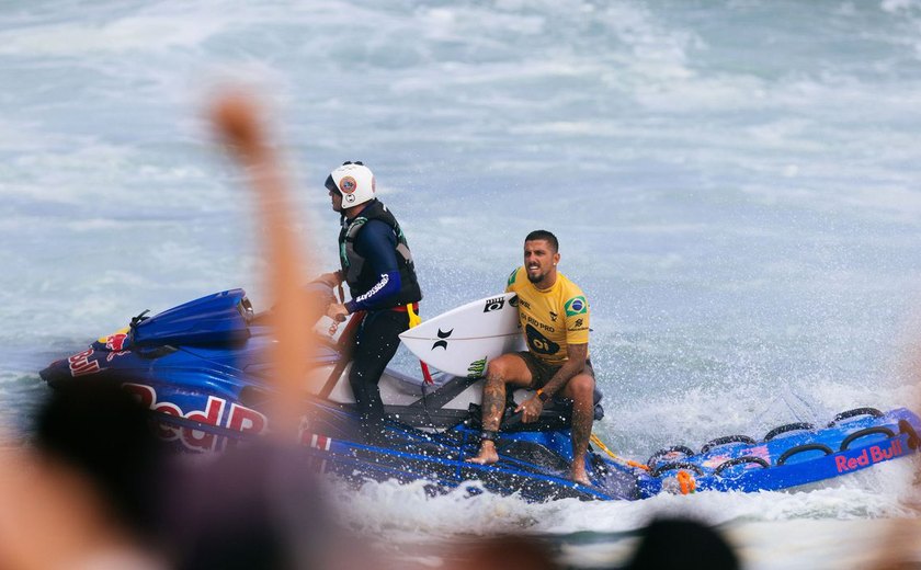 Surfe: Brasil garante título do Rio Pro de forma antecipada