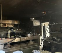 Incêndio atinge cozinha de restaurante em Marechal Deodoro