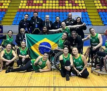 Brasil é vice-campeão na Copa América de basquete em cadeira de rodas