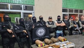 Polícia apreende mais de 40 quilos de cocaína na AL-205 com destino para Maceió