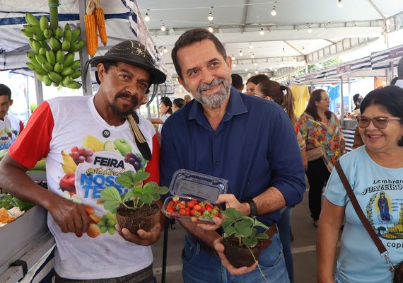 Alimentos da Roça do Sertão de Alagoas São Destaque na Feira da Agricultura Familiar em Delmiro Gouveia