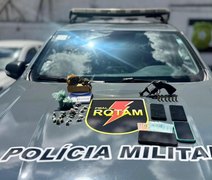 Polícia prende dois homens com armas e drogas em Rio Largo