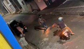 Suspeito de furtos e arrombamento em Palmeira dos Índios é agredido em via pública