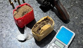 Dois homens são presos com armas e drogas em ações da Polícia Militar